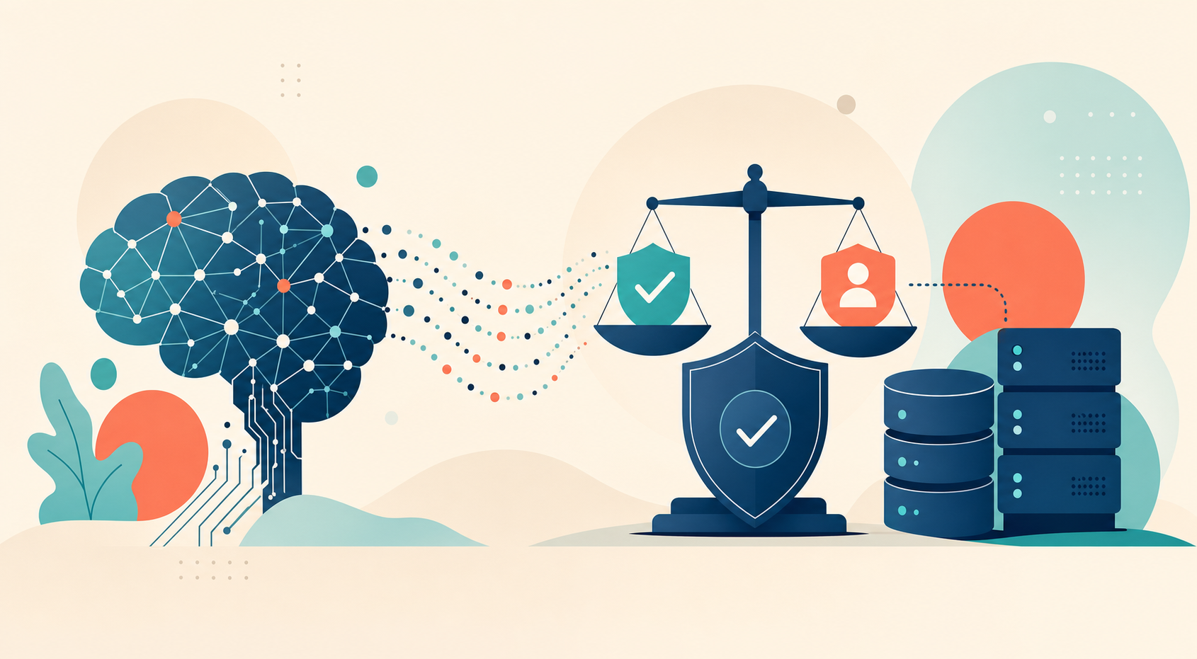 Flat illustration tile for AI & Data Platform Market Entry Playbook: Guardrails, Privacy & Procurement in ANZ