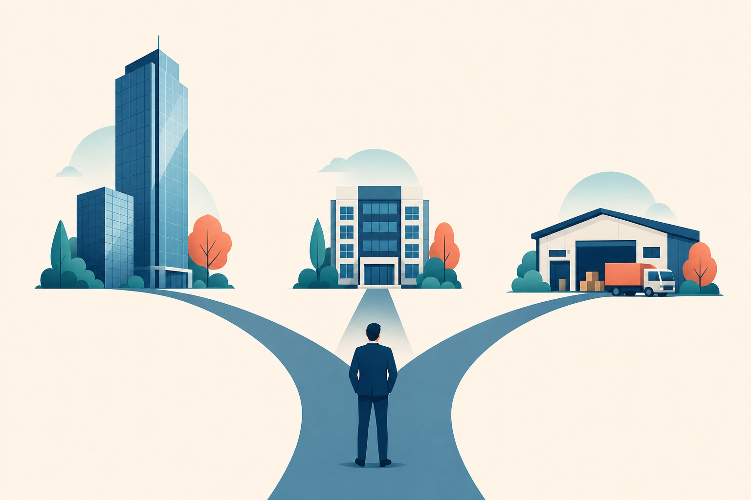 Flat illustration tile for Subsidiary, Branch or Distributor: Choosing Your ANZ Entry Structure